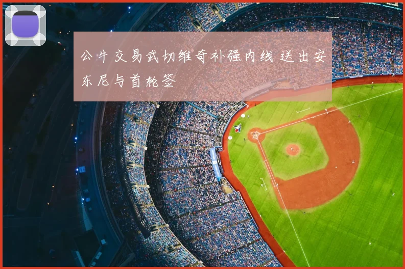 公牛交易武切维奇补强内线 送出安东尼与首轮签
